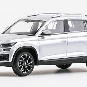 Modellino auto scala 1:43 SKODA KODIAQ FL 2021 SILVER diecast modellismo statico
