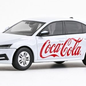 Modellino auto scala 1:43 SKODA OCTAVIA IV 2020 COCA COLA modellismo statico