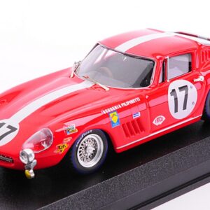 Modellino auto scala 1:43 Best FERRARI 275 GTB 24H LE MANS 1968 REY HALDI racing modellismo statico
