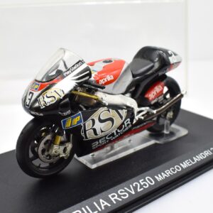 modellini moto scala 1:24 APRILIA RSV250 diecast collezione edicola de agostini