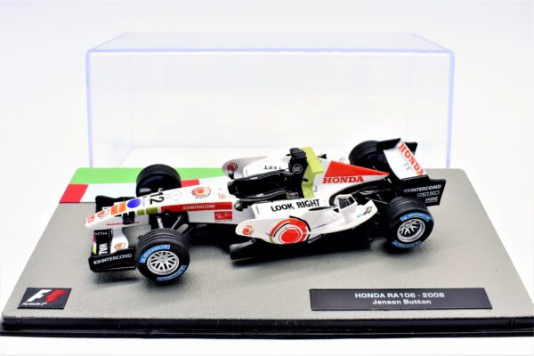 Modellini auto FORMULA 1 scala 1:43 HONDA RA106 Button collezione ixo