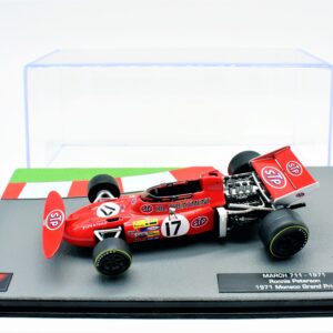 Modellini auto FORMULA 1 scala 1:43 MARCH 711 Peterson collezione ixo