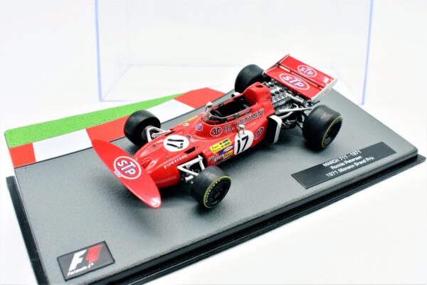 Modellini auto FORMULA 1 scala 1:43 MARCH 711 Peterson collezione ixo - Image 4