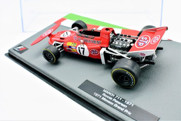 Modellini auto FORMULA 1 scala 1:43 MARCH 711 Peterson collezione ixo - Image 5