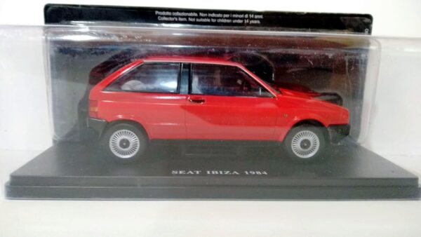 Modellino auto SEAT IBIZA scala 1:24 diecast modellismo da collezione - Image 2