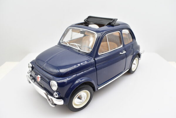 Modellino auto FIAT 500 L scala 1:16 Burago diecast modellismo da collezione - Image 4