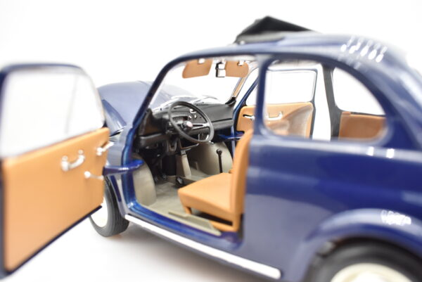 Modellino auto FIAT 500 L scala 1:16 Burago diecast modellismo da collezione - Image 8