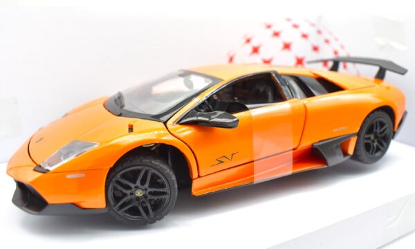 Modellino auto scala 1:24 Lamborghini Murcielago LP 670 4 SV diecast modellismo da collezione - Image 3
