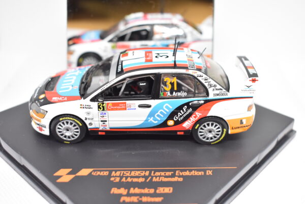 Modellino auto scala 1:43 Mitsubishi Lancer Evolution IX Vitesse diecast modellismo da collezione - Image 4