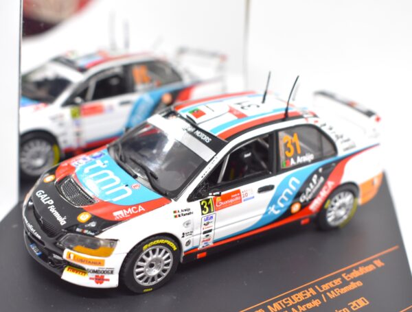 Modellino auto scala 1:43 Mitsubishi Lancer Evolution IX Vitesse diecast modellismo da collezione