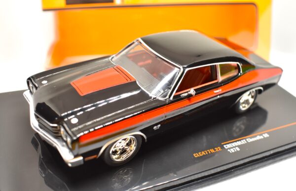 Modellino auto scala 1:43 Chevrolet Chevelle SS IXO diecast modellismo da collezione