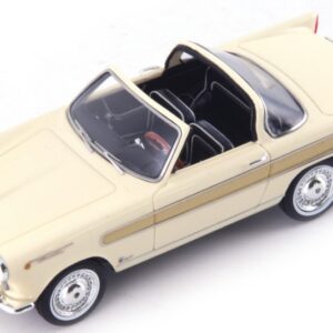 Modellino auto scala 1:43 FIAT 1200 VIGNALE WONDERFUL 1958 IVORY modellismo