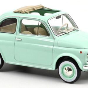 Modellino auto scala 1:18 Norev FIAT 500 L 1968 BLUE  diecast modellismo statico