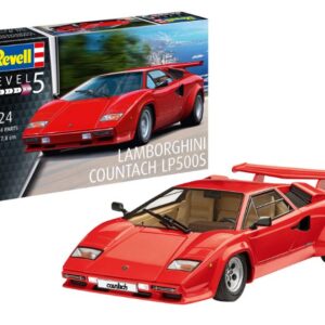 Modellino auto model kit LAMBORGHINI COUNTACH LP500S scala 1:24 modellismo
