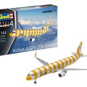 Modellino aerei model kit di montaggio AIRBUS A321-200 CONDOR  1:144 modellismo statico