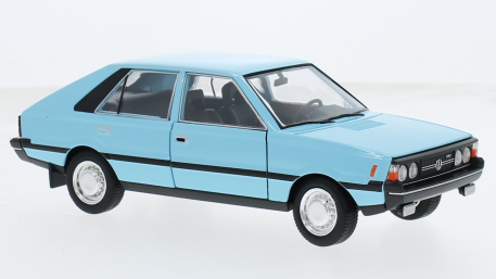 Modellino auto scala 1:24 Welly  FSO POLONEZ 1500 M  BLUE 1:24 diecast modellismo statico