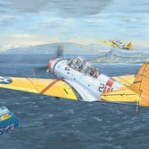 Modellino aerei da costruire model kit di montaggio Trumpeter  AEREO TBD-1 DEVASTATOR KIT 1:32