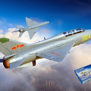 Modellino aerei da costruire model kit di montaggio Trumpeter  AEREO JJ-7A TRAINER KIT 1:48