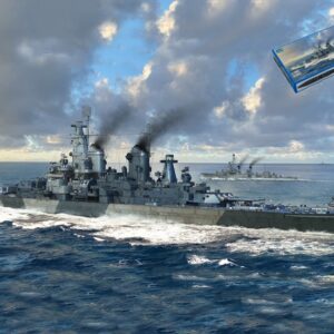 Modellino nave da montare model kit di montaggio Trumpeter  NAVE USS IOWA BB-61 KIT 1:700