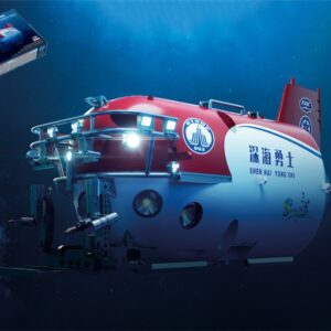 Modellino SOTTOMARINO model kit di montaggio SUBMERSIBLE 2017 SHEN HAI YONG SHI ARCHEOLOGICAL EXCAVATION KIT 1:72