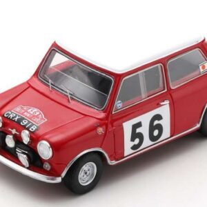 Modellino auto rally scala 1:43 Spark BMC COOPER S MONTE CARLO 1965 modellismo