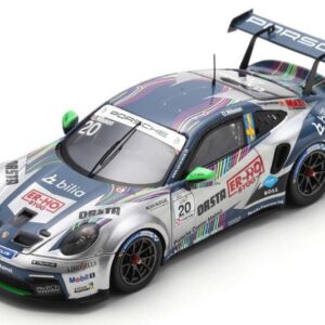 Modellino auto scala 1:43 Spark PORSCHE 911 GT3 CUP CARRERA SCANDINAVIA CHAMPION 2023 NILSSON racing modellismo statico
