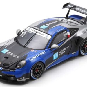 Modellino auto scala 1:43 Spark PORSCHE 911 GT3 CUP CARRERA ASIA CHAMPION 2023 LATORRE racing modellismo statico