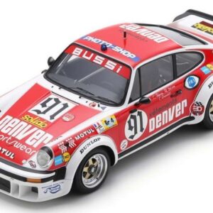 Modellino auto scala 1:18 Spark PORSCHE 934 24H LM 1980 racing modellismo statico