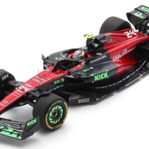 Modellino auto formula 1 scala 1:18 Spark ALFA ROMEO F1 BELGIAN GP 2023 GUANYU