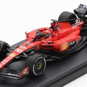 Modellino auto formula 1 F1 scala 1:43 Looksmart FERRARI SF-23 N.16 4th SINGAPORE GP 2023 LECLERC