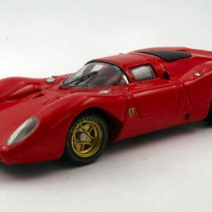 Modellino auto scala 1:43 Best Model  FERRARI 312 P COUPE' 1969 RED diecast modellismo statico