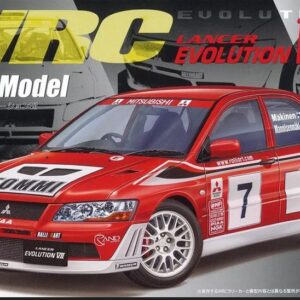 Modellino auto model kit di montaggio Fujimi MITSUBISHI LANCER EVO 7 WRC RALLY 1:24