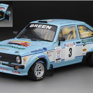 Modellino auto scala 1:18 FORD ESCORT RS 1800 WEST WALES RALLY JAFFA STAGES 2015