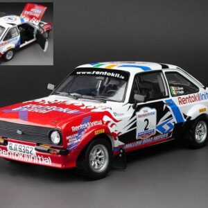 Modellino auto scala 1:18 SunStar FORD ESCORT RS 1800 RALLY KILLARNEY 2019 diecast