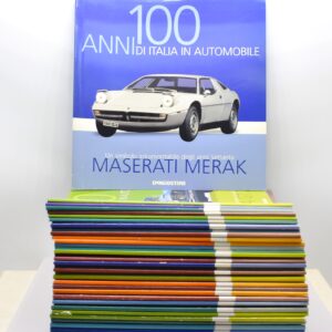 collezione 100 anni auto italiane fascicoli modellino libro book modellismo