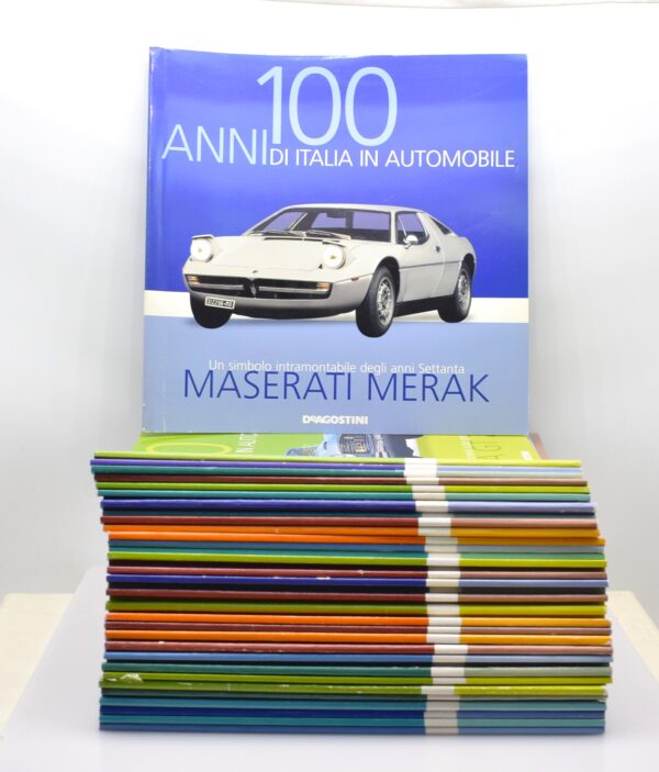 collezione 100 anni auto italiane fascicoli modellino libro book modellismo