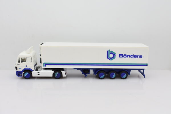 Herpa modellino camion scala 1:87 Mercedes 1735 Bonders modellismo da collezione - Image 2
