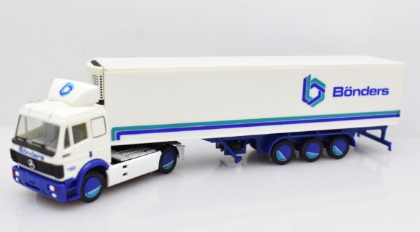 Herpa modellino camion scala 1:87 Mercedes 1735 Bonders modellismo da collezione