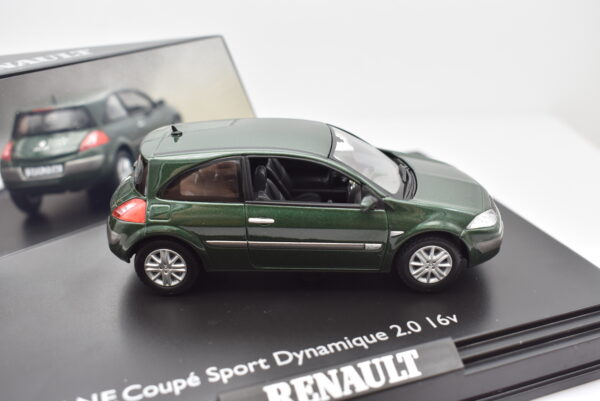 Modellino auto scala 1:43 Renault Megane Coupe Sport 16v Norev diecast modellismo da collezione - Image 4