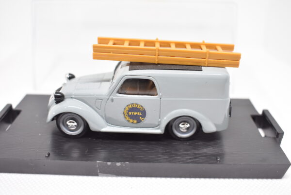 Modellino auto commerciale scala 1:43 Fiat 500 B Furgone Stipel Brumm diecast modellismo da collezione - Image 2