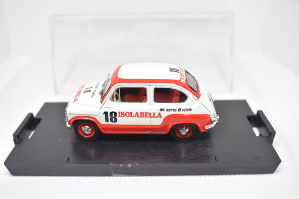Modellino auto commerciale scala 1:43 Fiat 600 D Brumm diecast modellismo da collezione - Image 2
