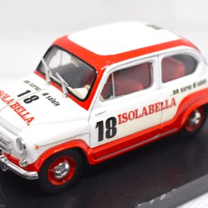 Modellino auto commerciale scala 1:43 Fiat 600 D Brumm diecast modellismo da collezione