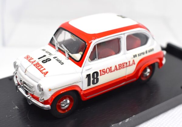 Modellino auto commerciale scala 1:43 Fiat 600 D Brumm diecast modellismo da collezione