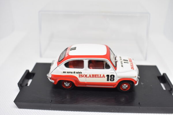 Modellino auto commerciale scala 1:43 Fiat 600 D Brumm diecast modellismo da collezione - Image 5