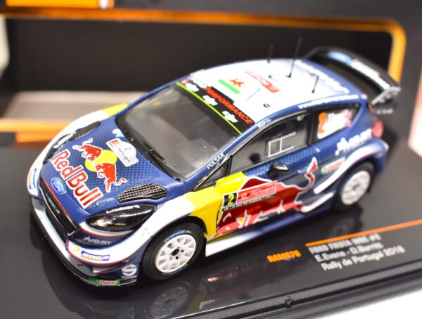 Modellino auto scala 1:43 Ford Fiesta WRC IXO diecast modellismo da collezione