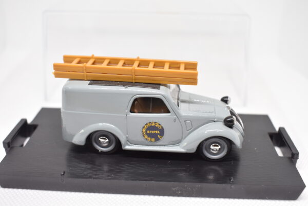 Modellino auto commerciale scala 1:43 Fiat 500 B Furgone Stipel Brumm diecast modellismo da collezione - Image 4