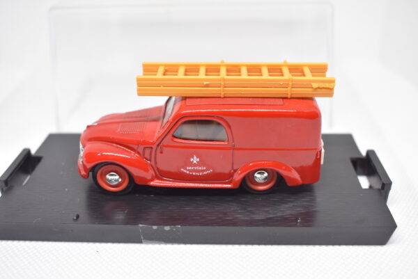 Modellino auto pompieri scala 1:43 Fiat 500 C Furgone Brumm diecast modellismo da collezione - Image 2