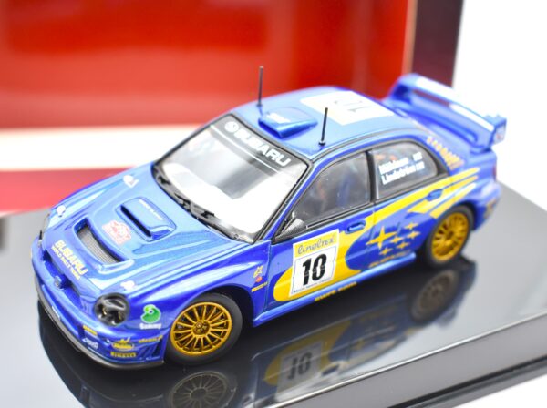 Modellino auto rally scala 1:43 Subaru Impreza WRC AUTOArt diecast modellismo da collezione