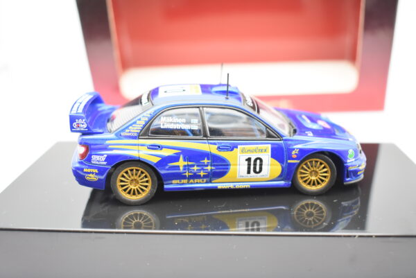 Modellino auto rally scala 1:43 Subaru Impreza WRC AUTOArt diecast modellismo da collezione - Image 4