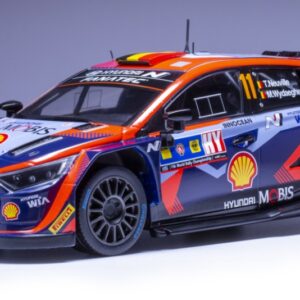 Modellino auto scala 1:18 Ixo HYUNDAI i20 N WRC RALLY 2023 modellismo statico